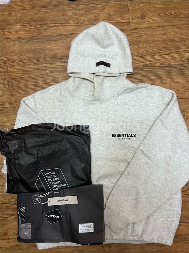 피어오브갓 후드 더 코어 콜렉션 라이트 오트밀 XL--10