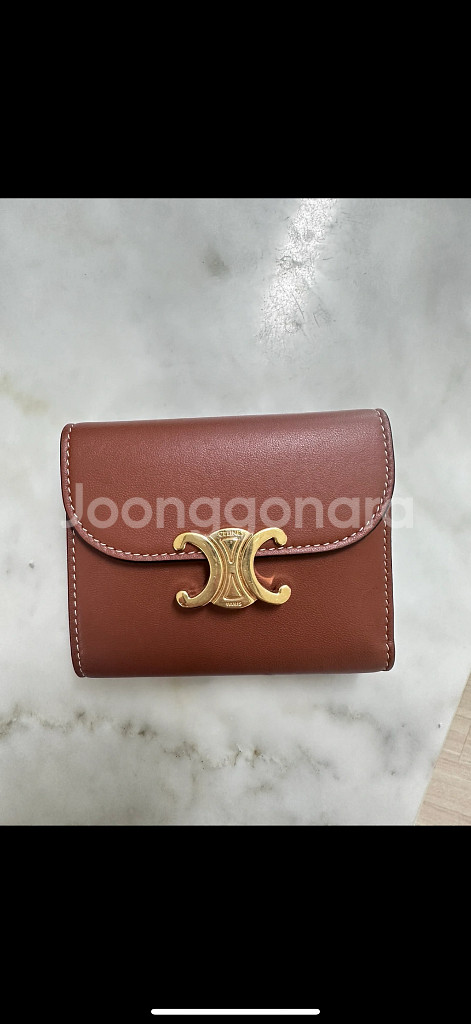 셀린느 트리옹프 카드지갑--2