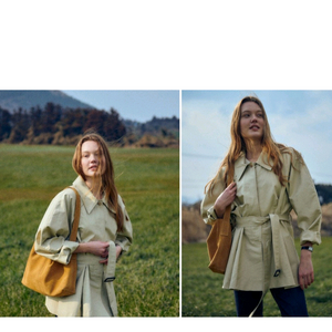 코튼 트렌치 코트