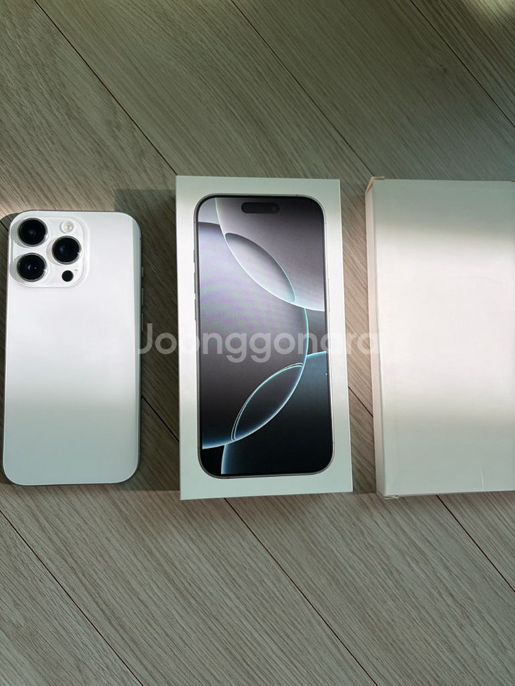 아이폰16프로 256 화이트--0