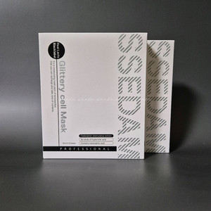 (한정수량) 1+1 쎄담 블랙라벨 셀 미러 마스크팩 총2박스 미개봉