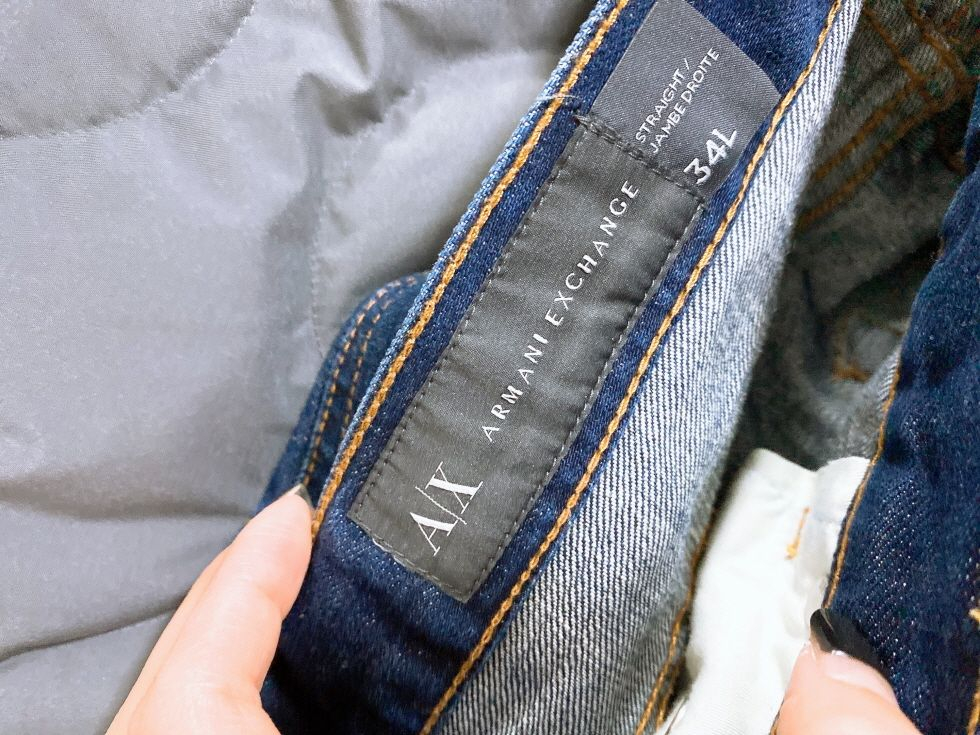 (34인치)아르마니익스체인지남자청바지--4