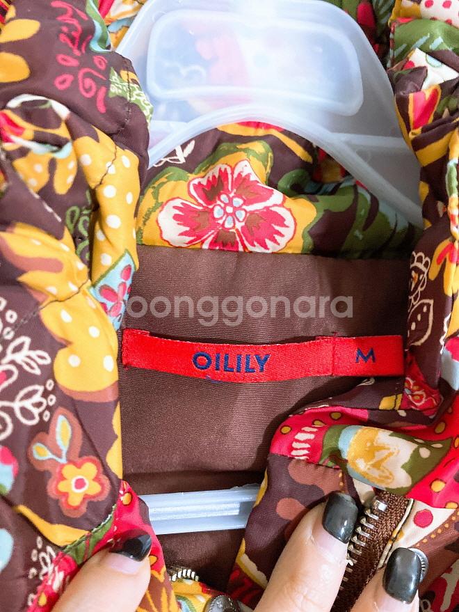 (M)오일릴리여자벨티드하프초경량점퍼--6