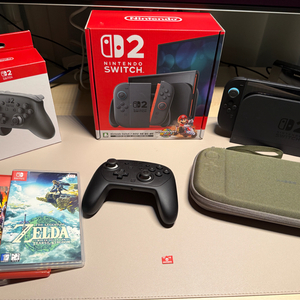 닌텐도 스위치2 본체/프로콘2/전용메모리/게임 일괄