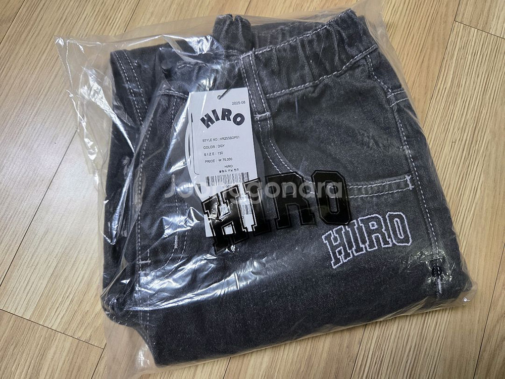 히로 블랭크 데님 팬츠130 (10%할인)--3