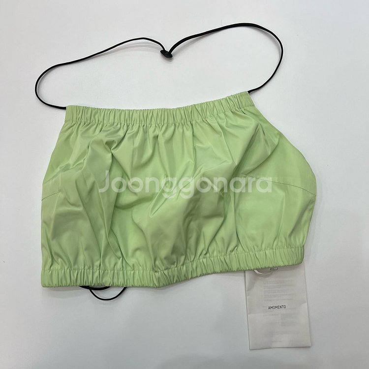 새상품 amomento 나이론 브라탑(free)--0