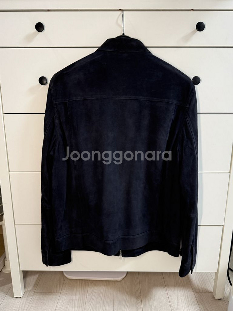 띠어리 제이미 스웨이드 자켓 이클립스 L 사이즈--2