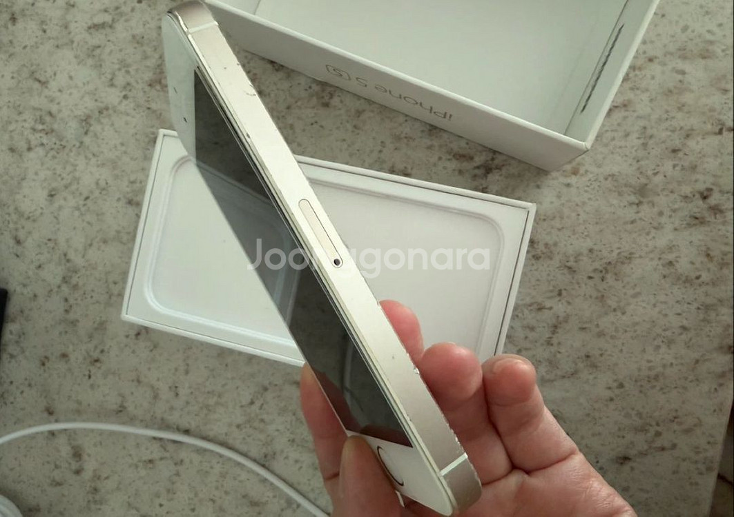 아이폰 5s 화이트--2