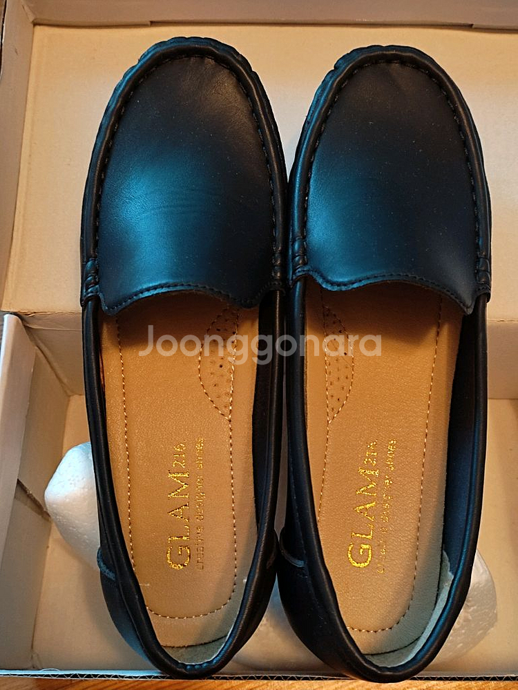 여성 블랙 로퍼 230 새상품--0