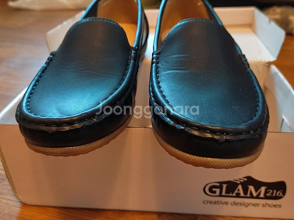 여성 블랙 로퍼 230 새상품--4