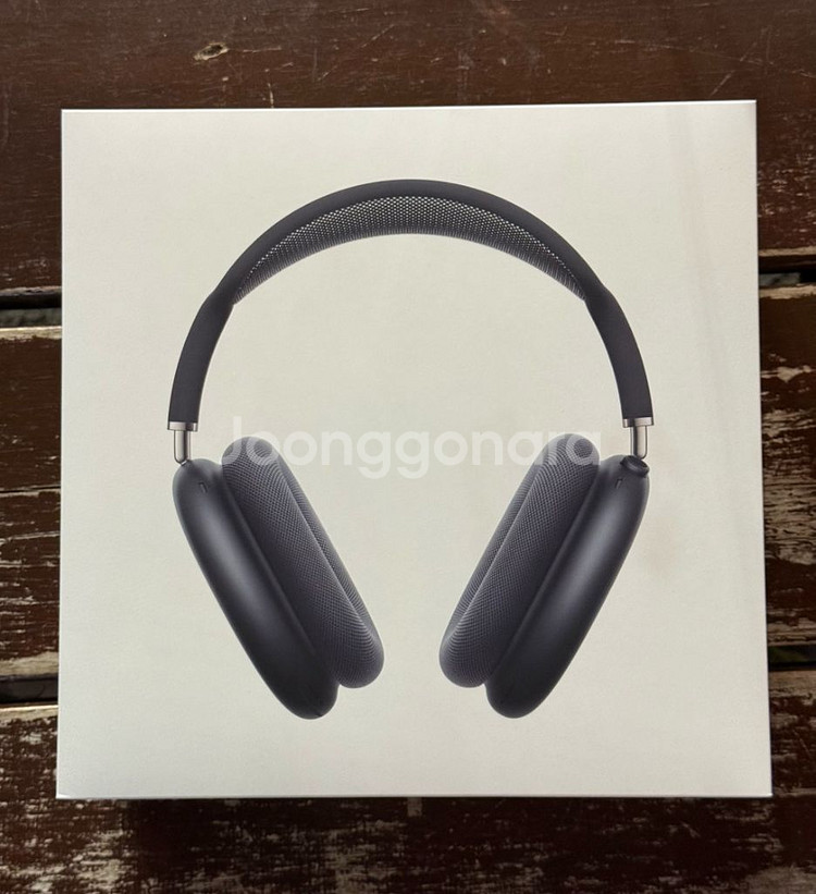 애플 에어팟 맥스 c타입 미드나이트 미개봉--0