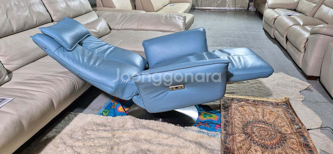 UND 천연가죽 1인 전동 리클라이너 소파쇼파 서울경기근거리 무료배송--3