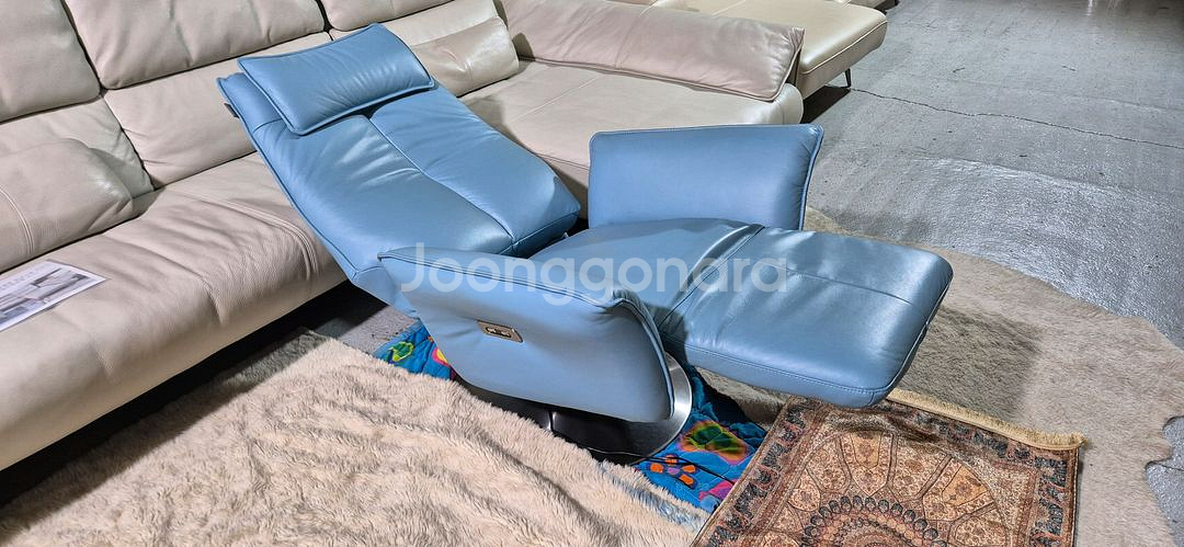 UND 천연가죽 1인 전동 리클라이너 소파쇼파 서울경기근거리 무료배송--7