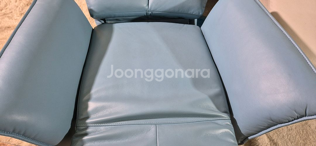 UND 천연가죽 1인 전동 리클라이너 소파쇼파 서울경기근거리 무료배송--5