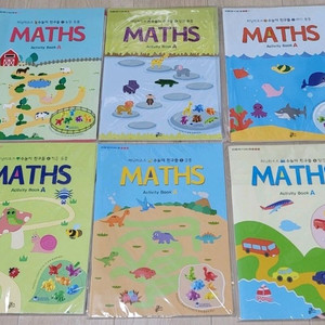 러닝리소스 수학 워크북 1-6권 (새상품)