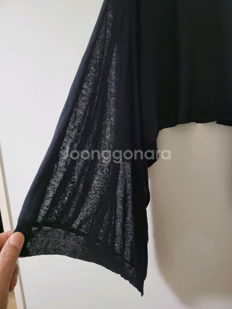 DKNY (캐시미어/실크혼방)가디건--2