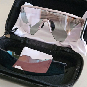 네온 고글 (자전거 고글) 상태 최상