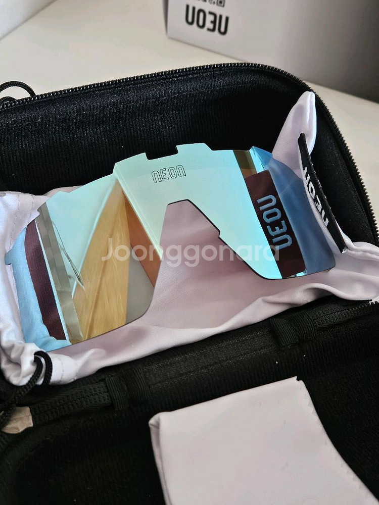 네온 고글 (자전거 고글) 상태 최상--7