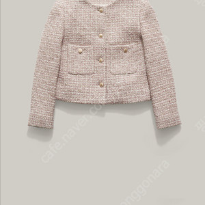 샵엠 글로리 트위드 재킷 핑크