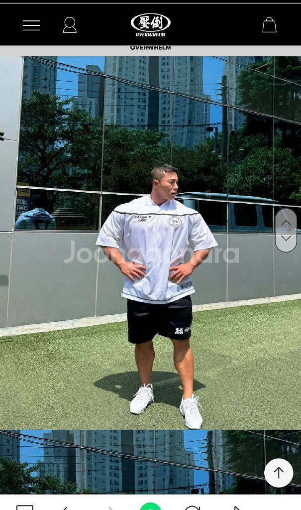 압도 002럭비져지 화이트M 미개봉새상품 올라잇프리덤--2