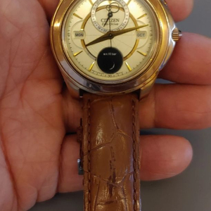 시티즌 문페이즈 에코드라이브 BU0003-02PB