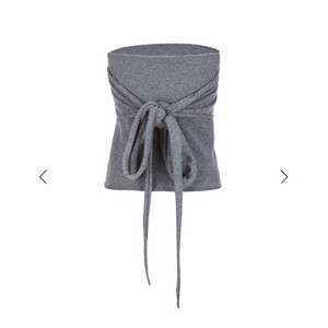 le917 Cashmere Blend Knit Tube Top 캐시미어 튜브탑