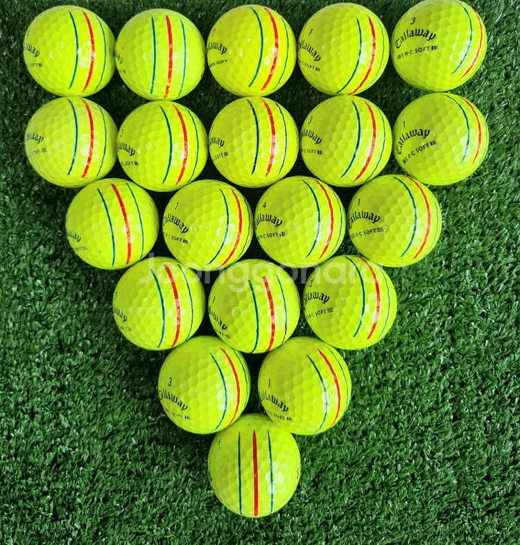 캘러웨이 트리플트랙 A+/A급 20개 골프공 로스트볼--0