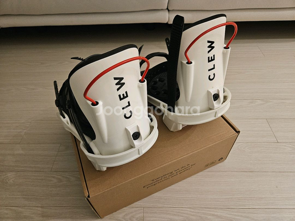 클루 스노우보드 바인딩 s사이즈--2