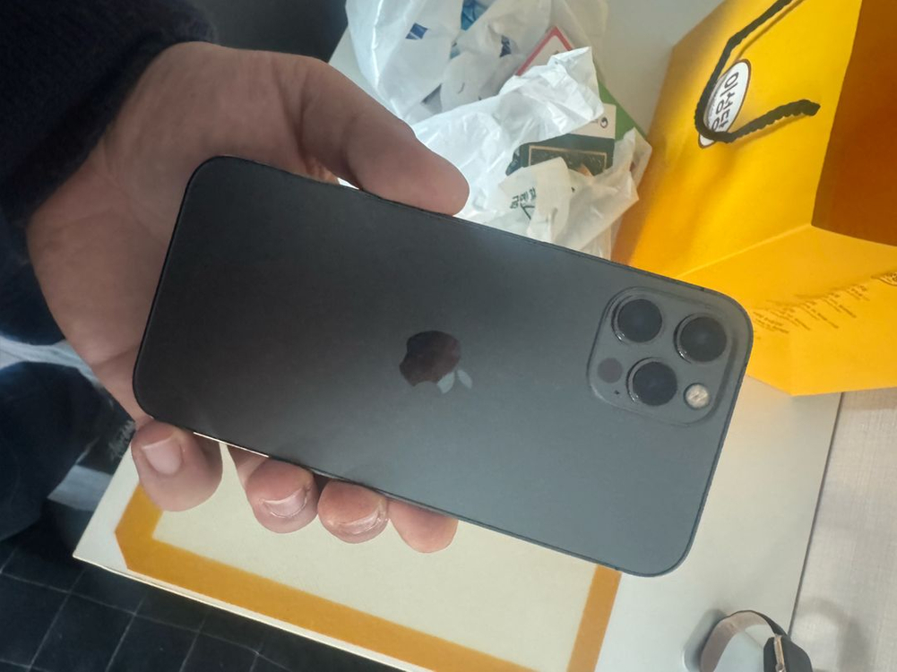 아이폰12프로 256gb 그래파이트--1