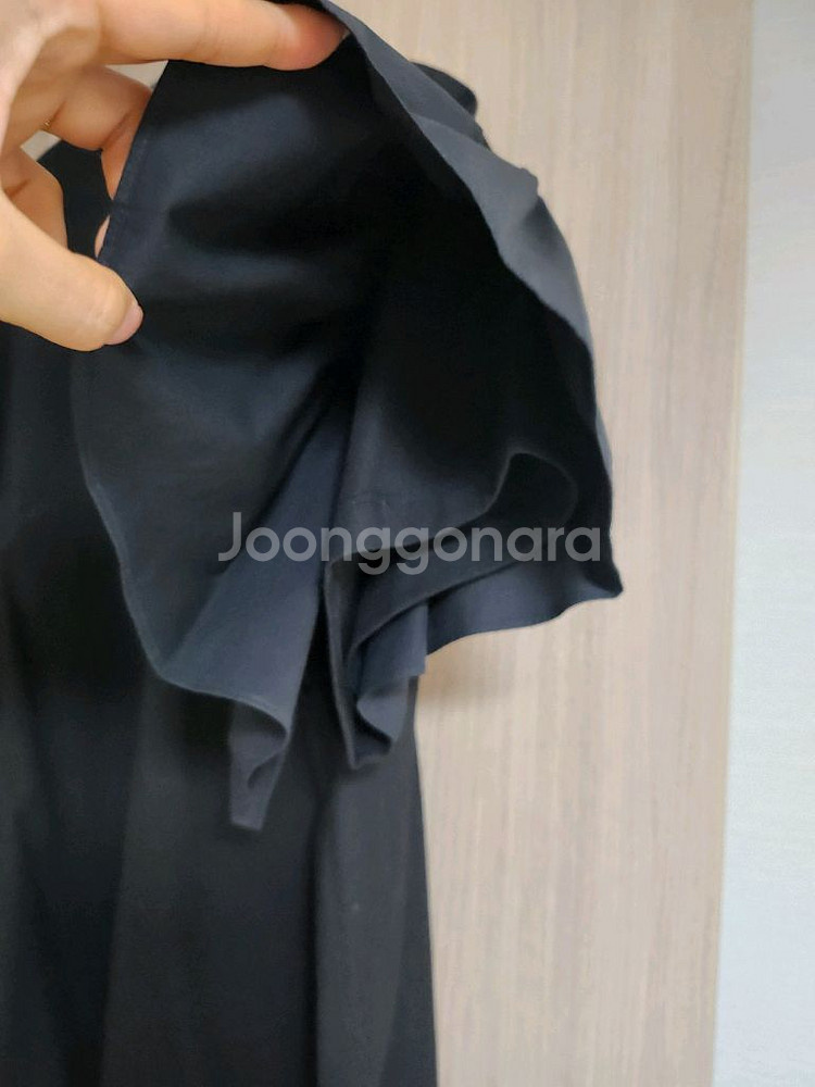 타임 플리츠 슬리브 탑--4