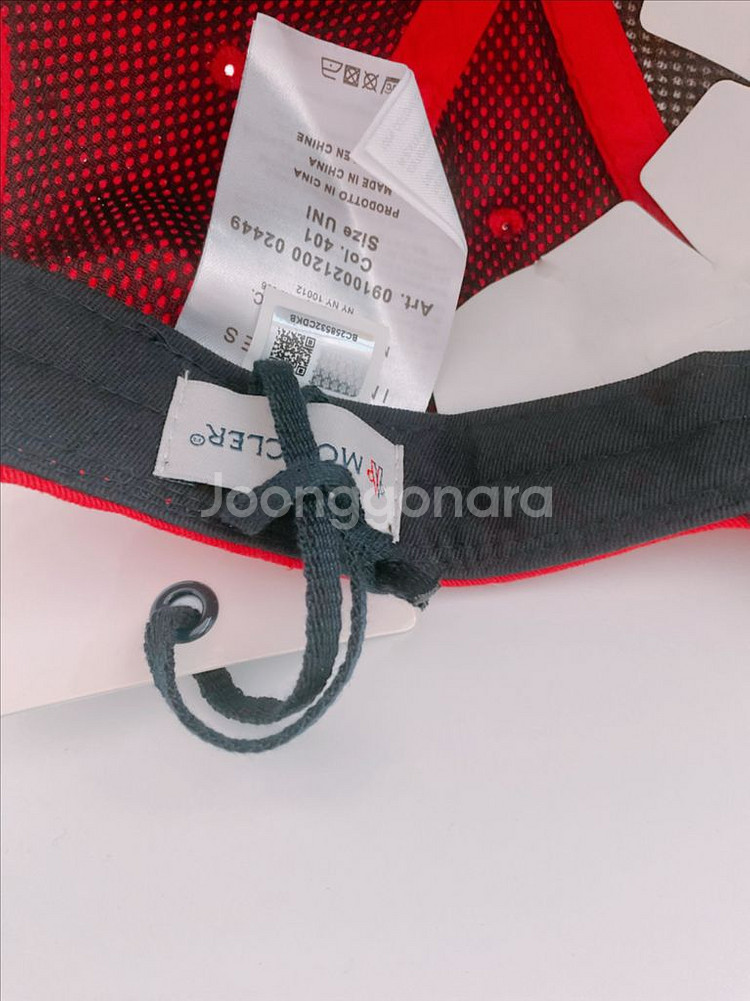 몽클레어 볼캡 새제품--1