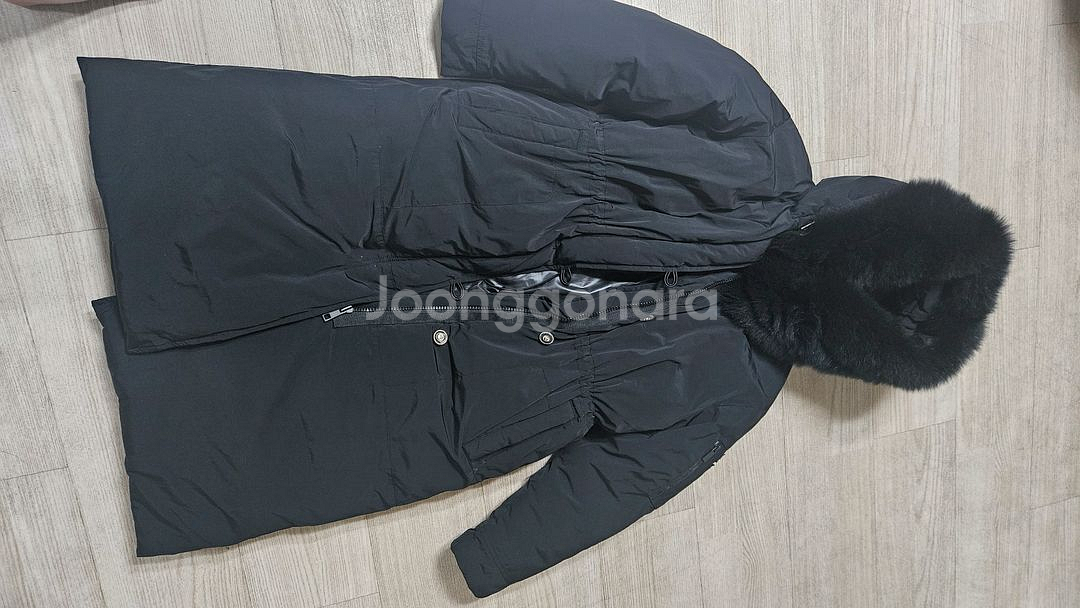 에고이스트 여우털 거위털 롱패딩--6