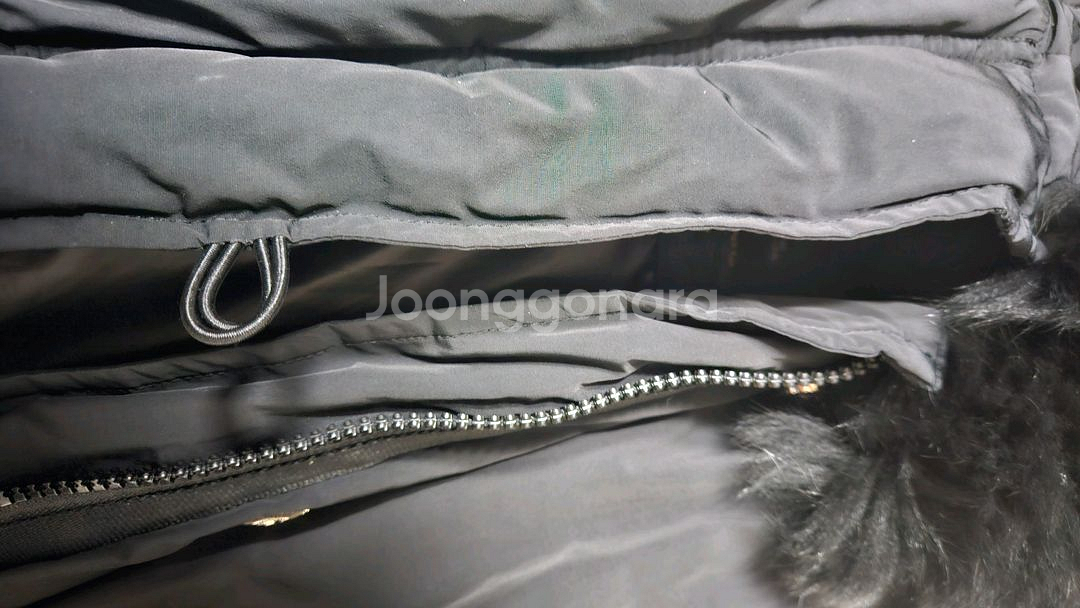 에고이스트 여우털 거위털 롱패딩--7