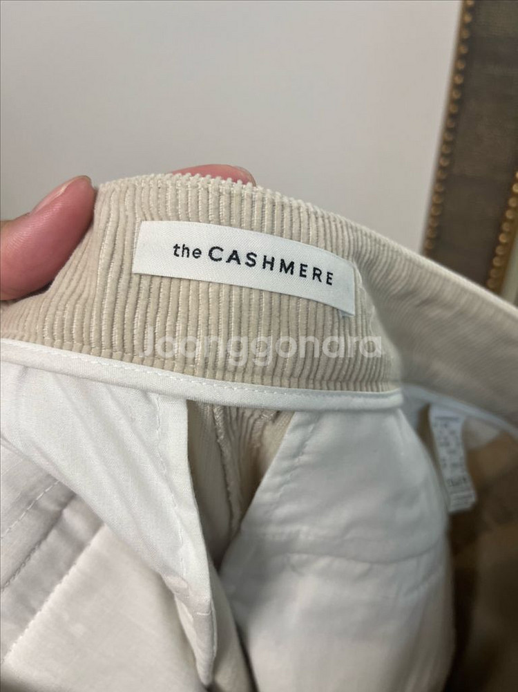 더 캐시미어 코듀로이 팬츠--4