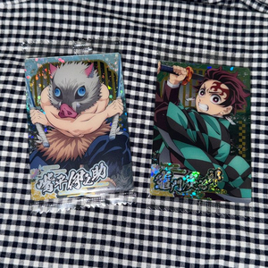 귀멸의 칼날 웨하스 카드 10탄 SR 이노스케 탄지로