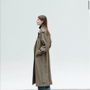 닐바이피 니트 롱 트렌치코트