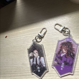 귀멸의 칼날 캐릭터 아크릴 키링 2종