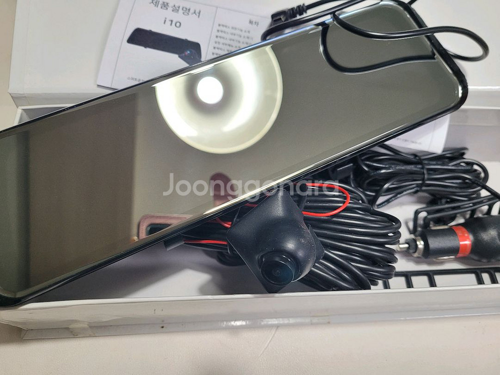 아이칸 룸미러형 블랙박스 2채널 새상품 풀박스--0