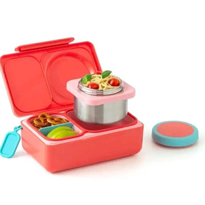 오미박스 업 도시락 레드 새상품