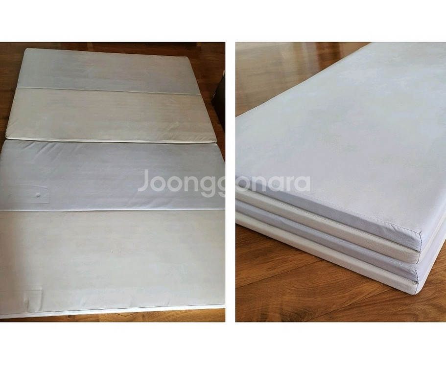 원목둥근접이상겸 다용도테이블 저렴하게 1만6천원+4단접이식매트는덤--8