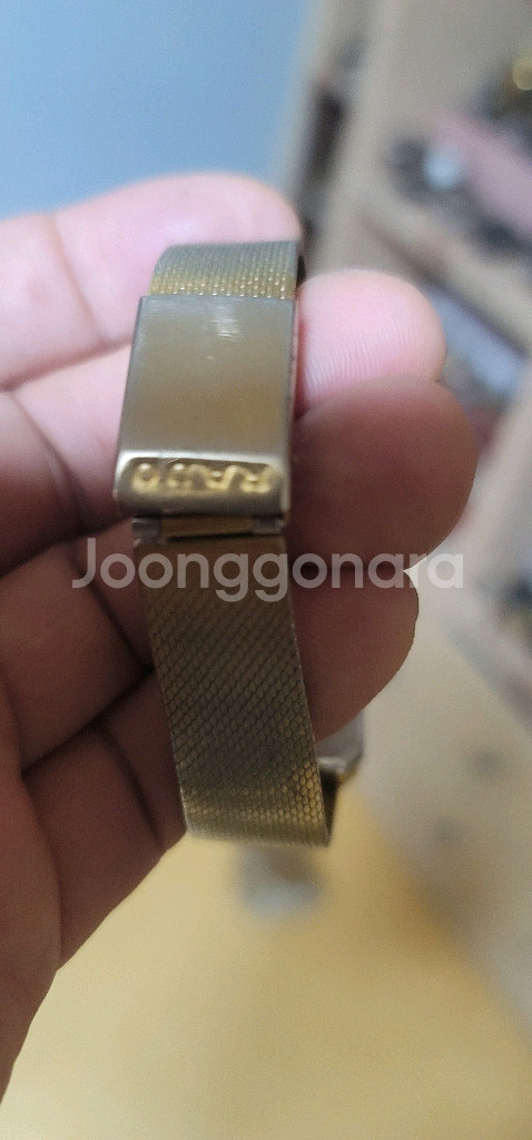 RADO(라도) 스위스 빈티지 여성용 시계 작동 정확 / 상태 양호 / 골드 메쉬밴드고급스러운 골드톤 메쉬 밴드와--4