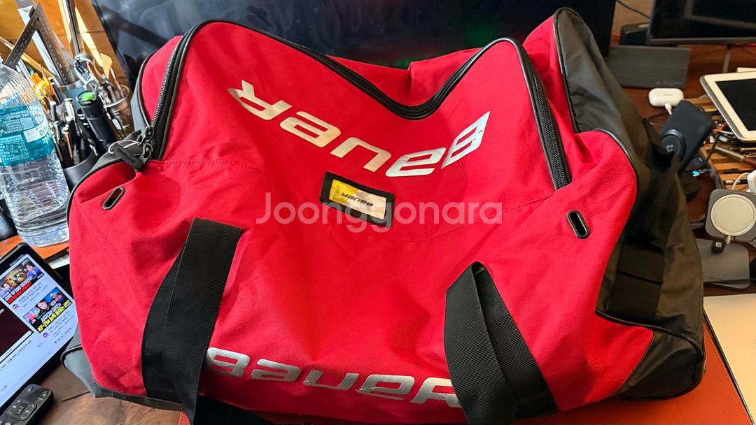 아이스하키 세트 쥬니어 고급형 깨끗함 (9-13)바우어등--9