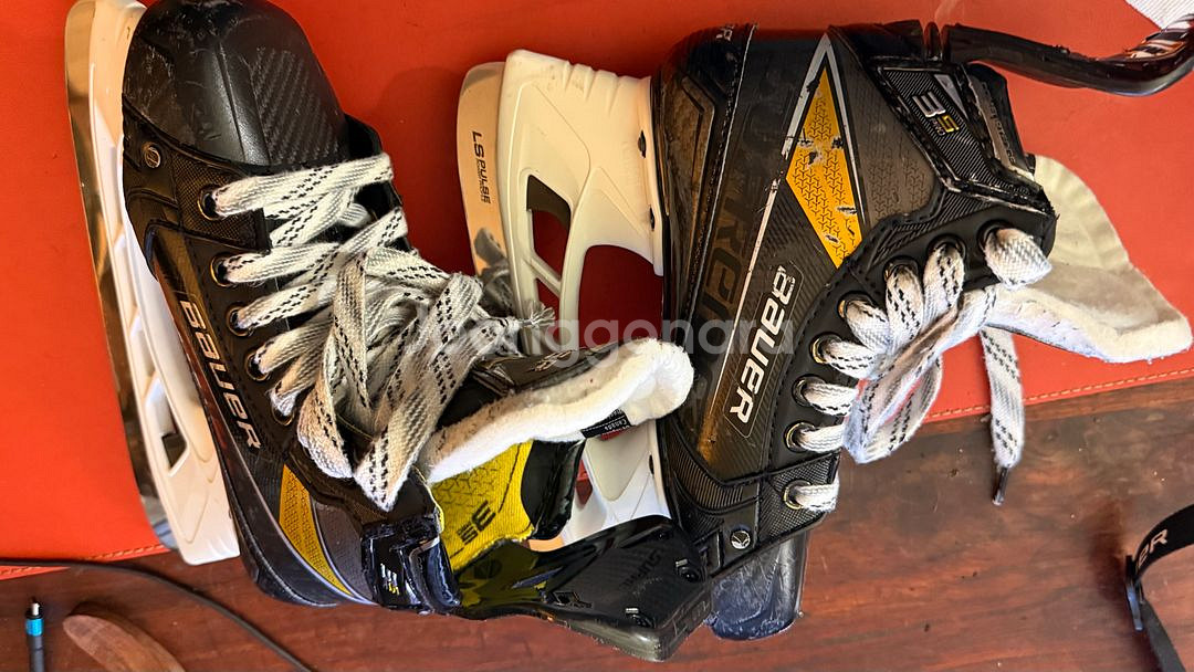 아이스하키 세트 쥬니어 고급형 깨끗함 (9-13)바우어등--3