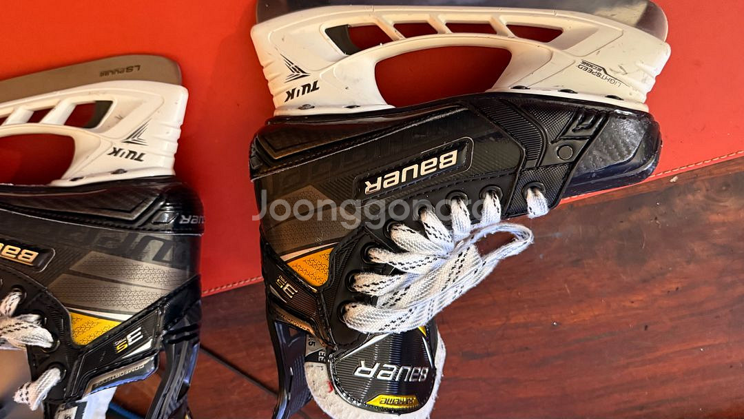 아이스하키 세트 쥬니어 고급형 깨끗함 (9-13)바우어등--4