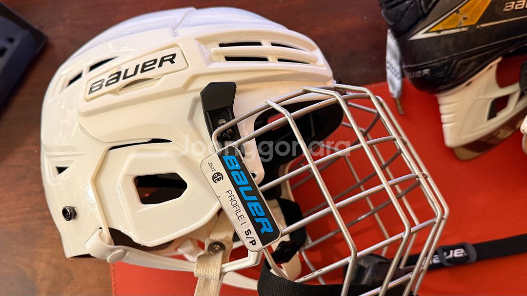 아이스하키 세트 쥬니어 고급형 깨끗함 (9-13)바우어등--2