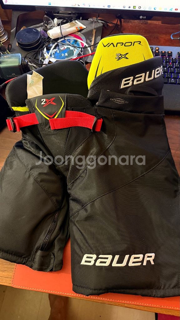 아이스하키 세트 쥬니어 고급형 깨끗함 (9-13)바우어등--6