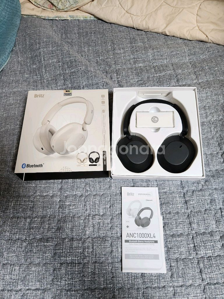 브리츠 블루투스 헤드셋 블랙 개봉품 팝니다.--2