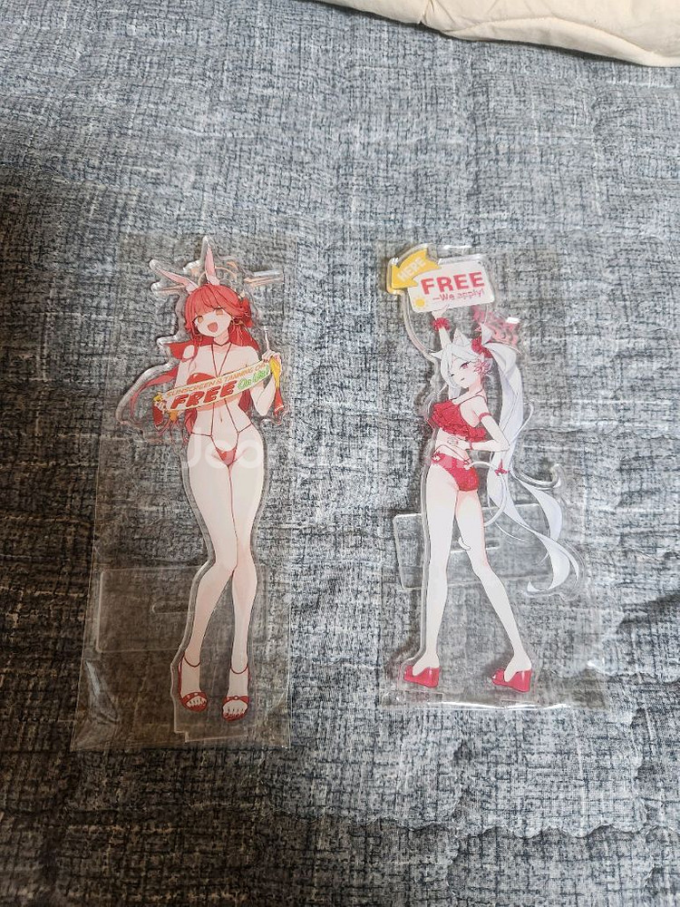 블루아카이브 아루 무츠키 아크릴스탠드 일괄로 팝니다.--0