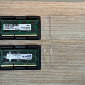 DDR3 8GB 1333MHz, PC3-10600 2개