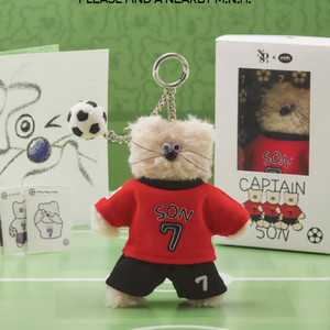 손흥민 쏜희 nos7 모남희 콜라보 인형 씰스티커 세트